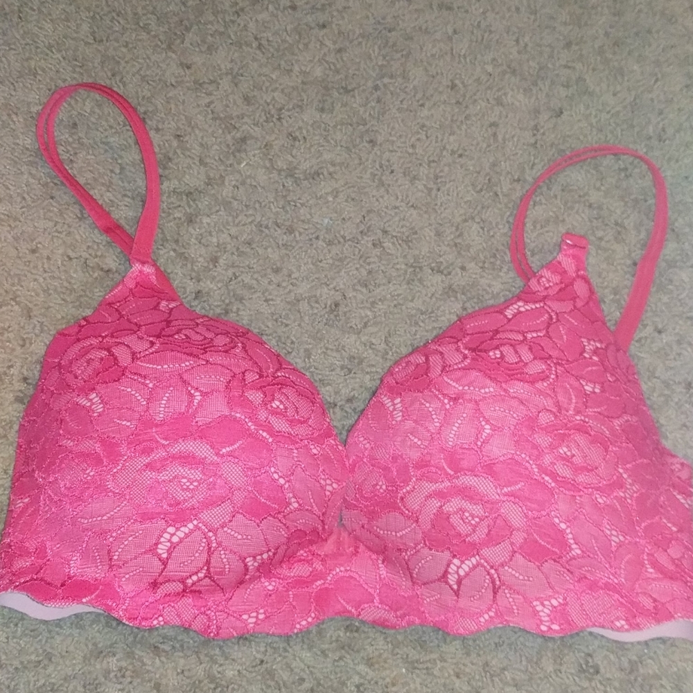 A Victoria's Secret Secret Embrace Push-Up Bra 38D